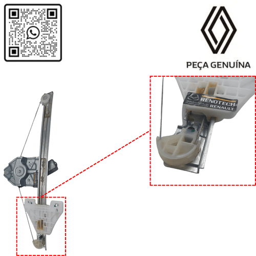 RN 13989R 807213989R MAQUINA DE VIDRO ELETRICO ESQ. KWID - 3